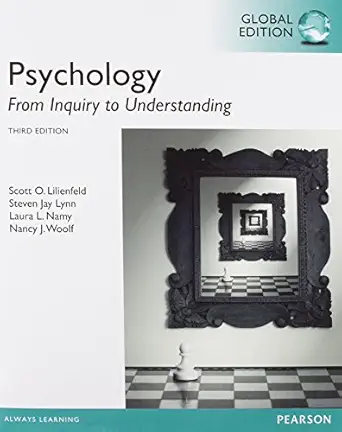 Psychology: From Inquiry to Understanding 3/e