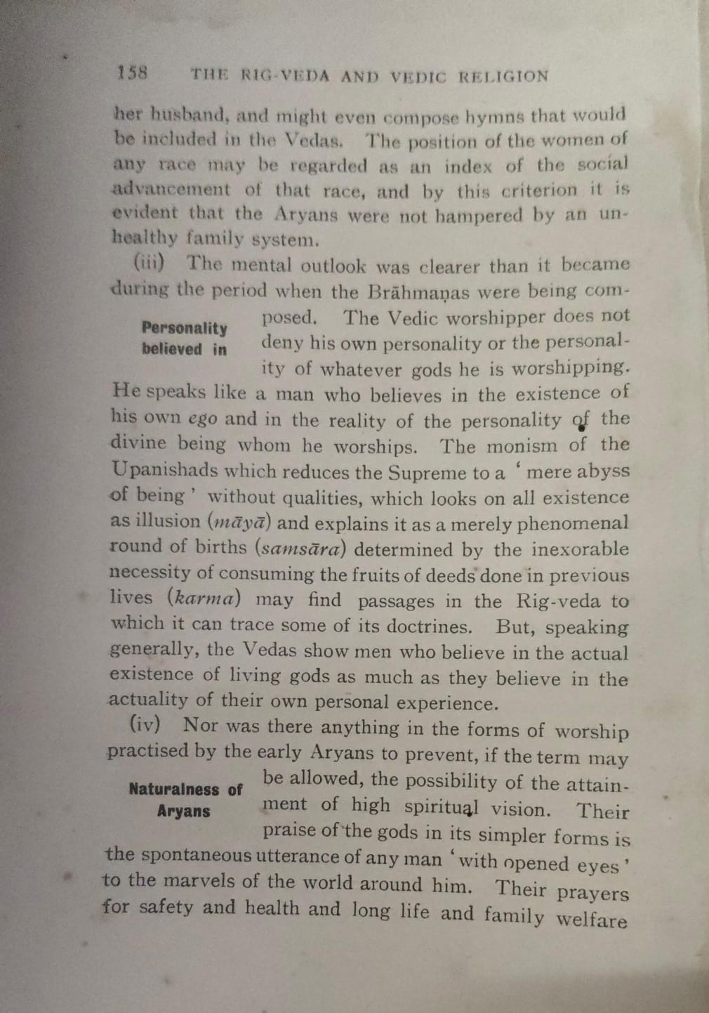 The Rig-Veda and Vedic Religion