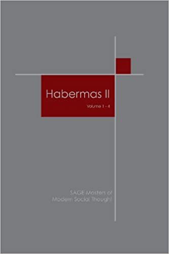Habermas II - Masters of Modern Social Thought - 4 Vols.