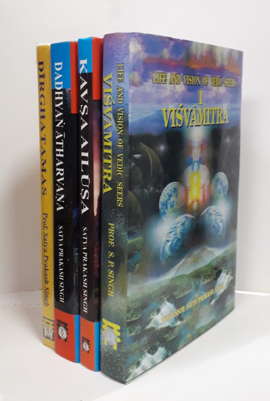 Life and Vision of Vedic Seer-4 Vols. (Complete Set)