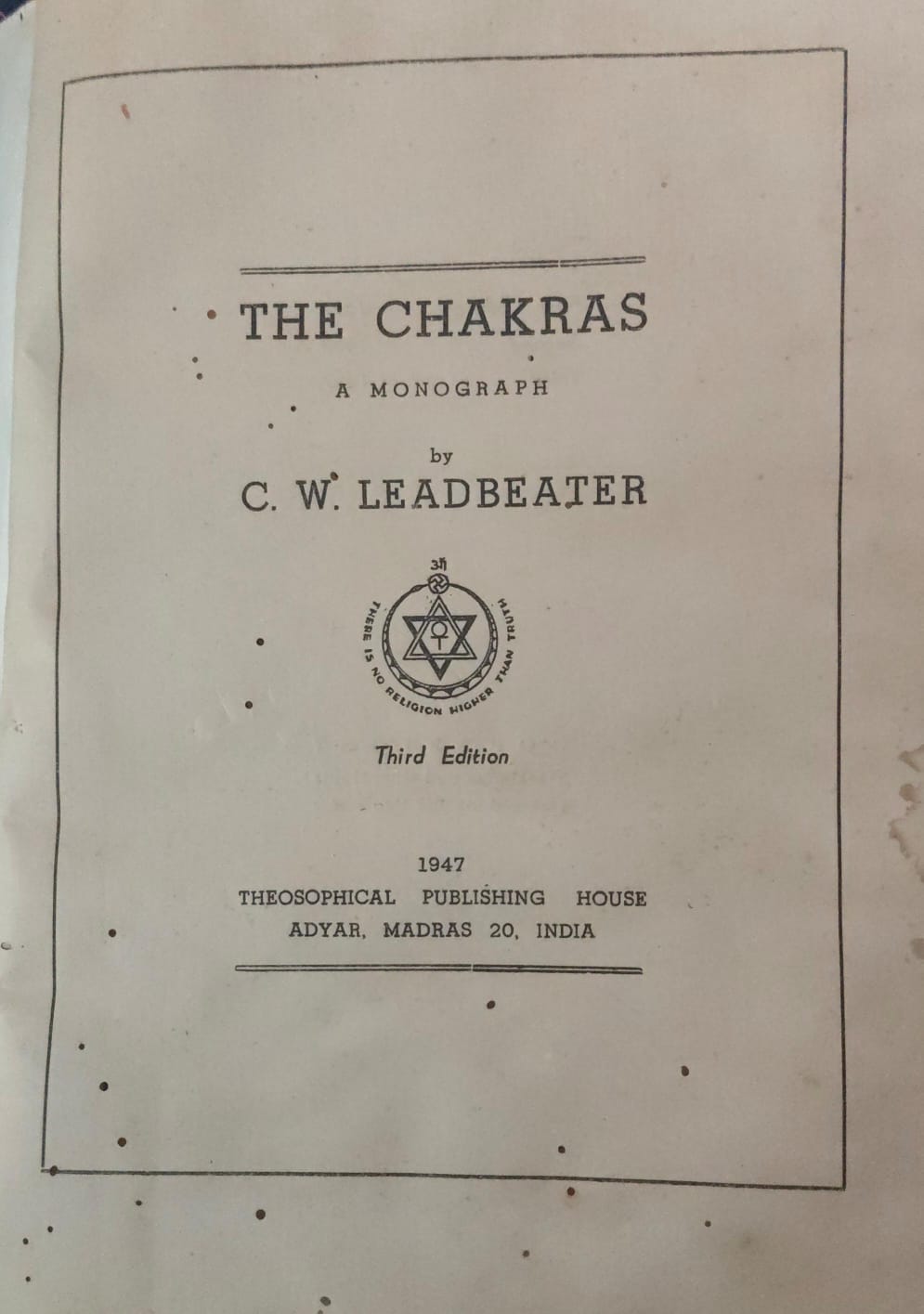 The Chakras