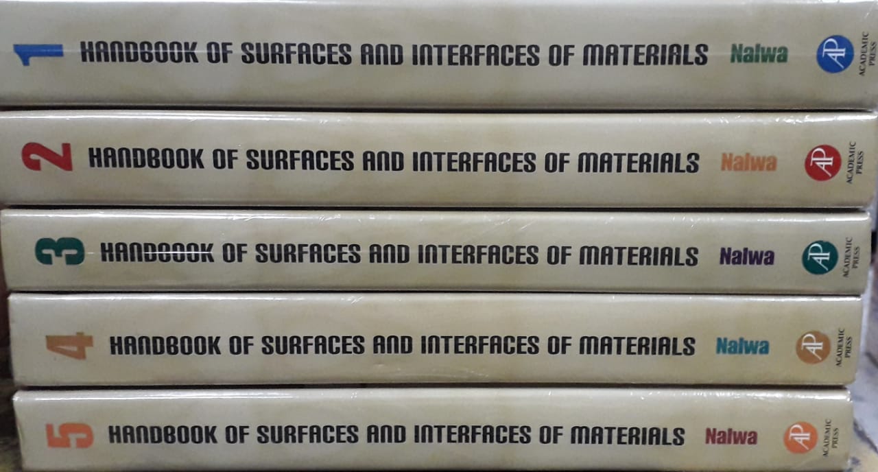 Handbook of Surfaces and Interfaces of Materials - 5 vols. In Complete set