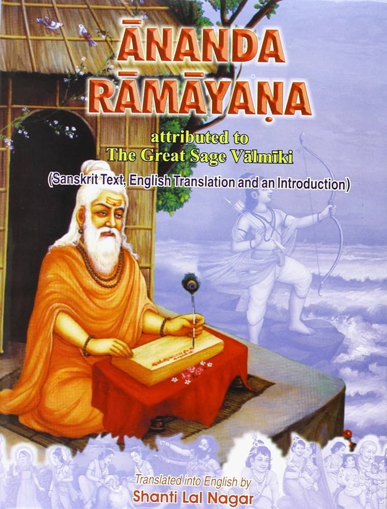 ANANDA RAMAYANA- Attributed to The Great Sage Valmiki - An Introduction, Sanskrit Text & English Translation in 2 vols. Complete Set