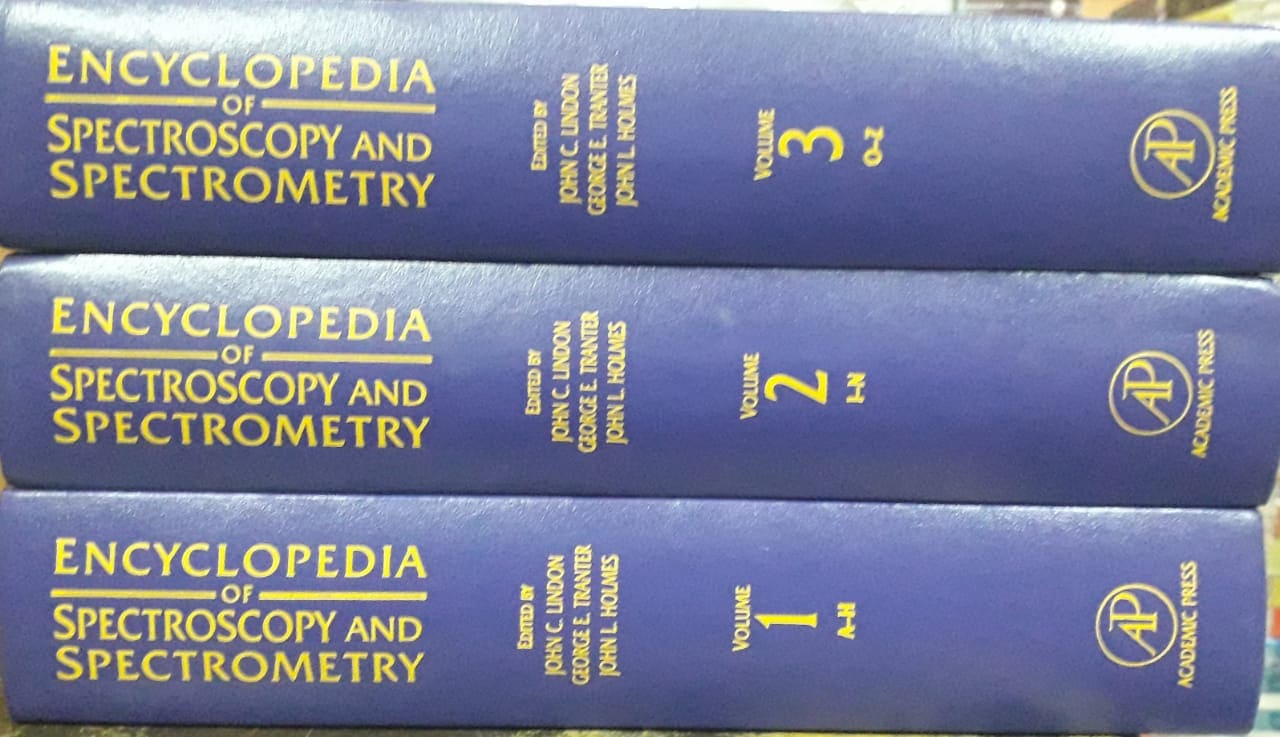 Encyclopedia of Spectroscopy and Spectrometry 3 Vols. Set