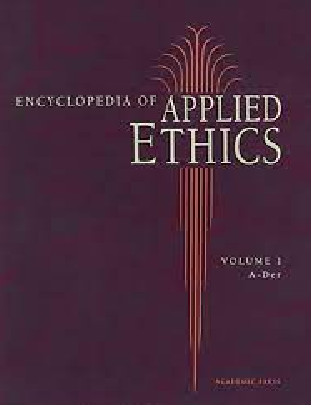 Encyclopedia of Applied Ethics 4 Vols. Set