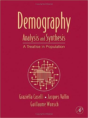 Demography - Analysis and Synthesis 4 Vols. Set
