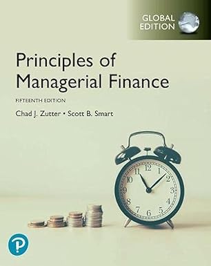 Principles of Managerial Finance 15/e