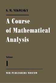 A Course of Mathematical Analysis V-1