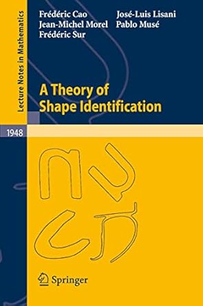 A Theory of Shape Identification in Mathematics