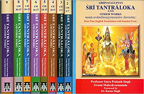 Abhinavagupta's Sri Tantraloka & Other Works: First Time English Translation with Sanskrit Texts in 09 Vols. Set