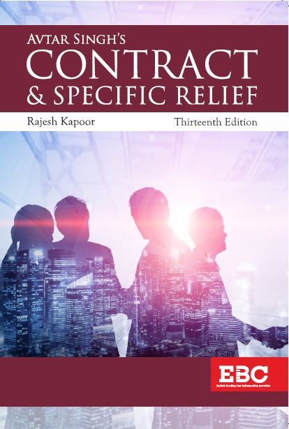 Avatar Singh's Contract & Specific Relief 13th/e