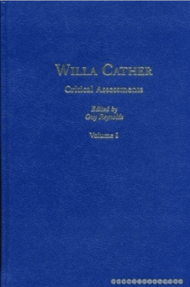 Critical Assessments - Willa Cather - 4 Vols. NEW