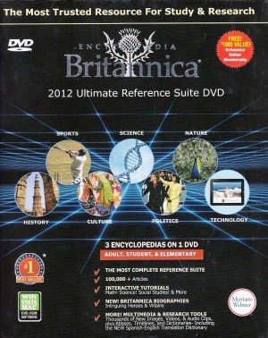 Encyclopedia Britannica 2012 Ultimate Reference Suite DVD New