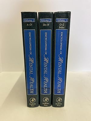 Encyclopedia of Mental Health - 3 Vols. (Compelete Set)