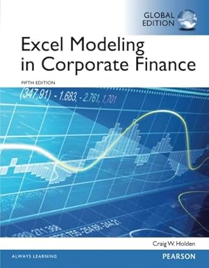 Excel Modeling in Corporate Finance 5/e