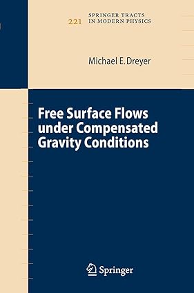 Free Surface Flows Under Compensated Gravity Conditions in Modern Physics