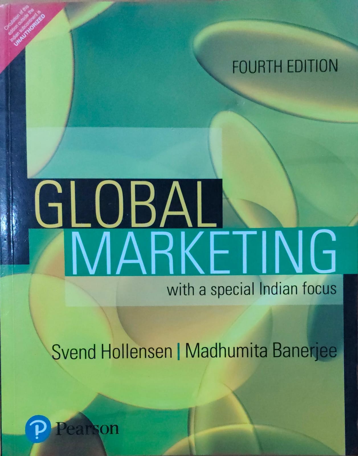 Global Marketing with a special Indian focus 4/e