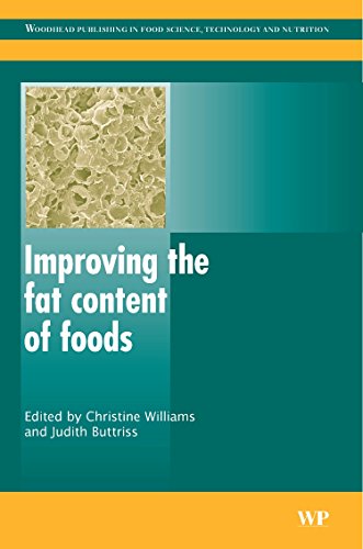 Improving the fat content of Foods