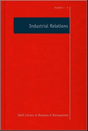 Industrial Relations - Library in Business and Management - 4 Vols.