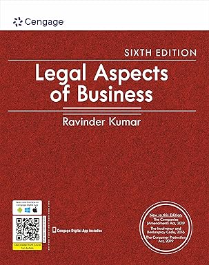 Legal Aspects of Business 6/e.