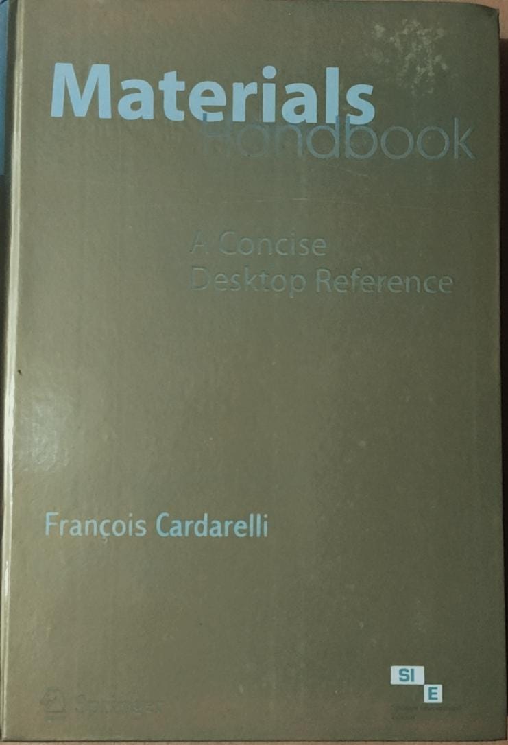 Materials Handbook: A Concise Desktop Reference