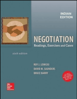 Negotiation - Reading, Exercises and Cases 6/e New
