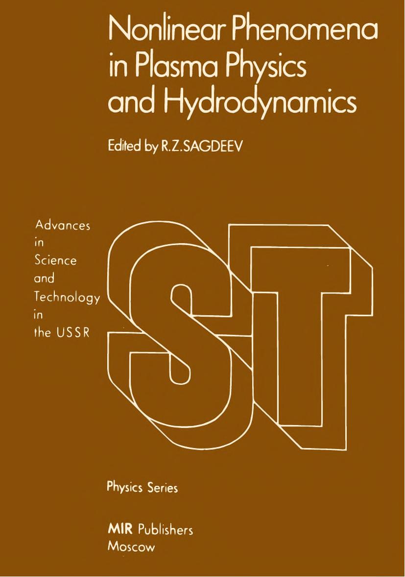 Nonlinear Phenomena In Plasma Physics And Hydrodynamics