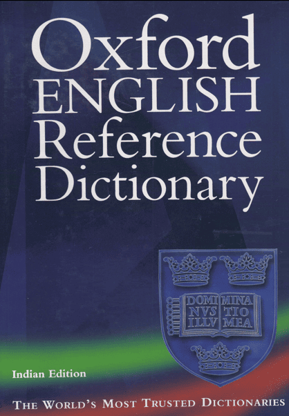 Oxford English Reference Dictionary