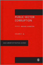 Public Sector Corruption - Library of Political Science - 4 Vols.