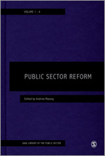 Public Sector Reform - Library of the Public Sector - 4 Vols.