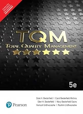 TQM Total Quality Management 5/e